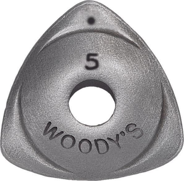 Woodys Digger Support Plate Triangle Alum. 48/Pk AWT-3775