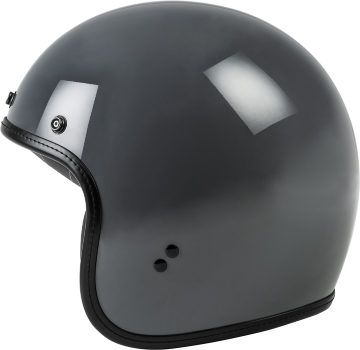 Highway 21 .38 Retro Helmet Grey Xs 77-1202XS