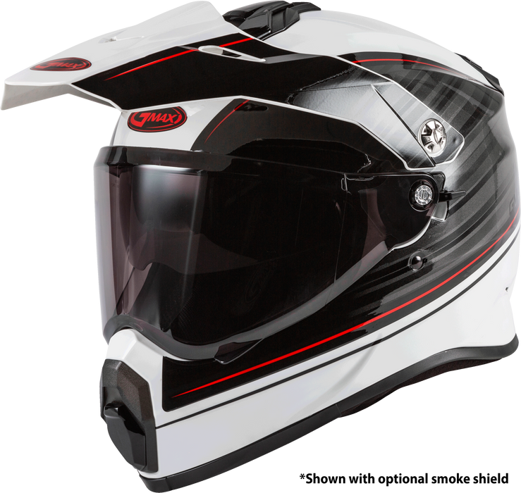 Gmax At-21 Adventure Raley Helmet White/Grey/Red Xs G1211013