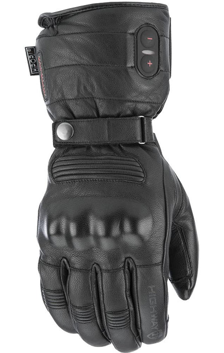 Highway 21 Radiant Gloves, Heated Leather Motorcycle Gauntlets For Men, 100 Grams Thinsulate Insulation And Hipora Liner #5884 489-0003~5