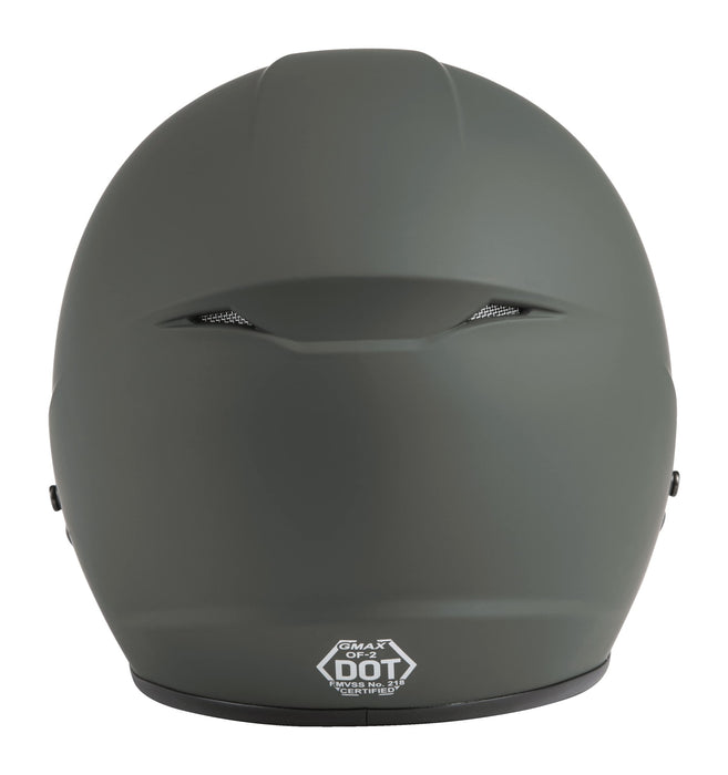 Gmax Of-2 Open-Face Helmet (Matte Green, X-Large) G1020717
