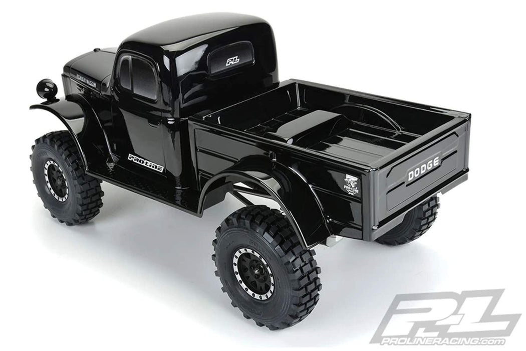 Pro-Line Racing 1946 Compatible with Dodge Power Wagon Black 12.3 WB Crawlers PRO349918 Car/Truck Bodies wings & Decals