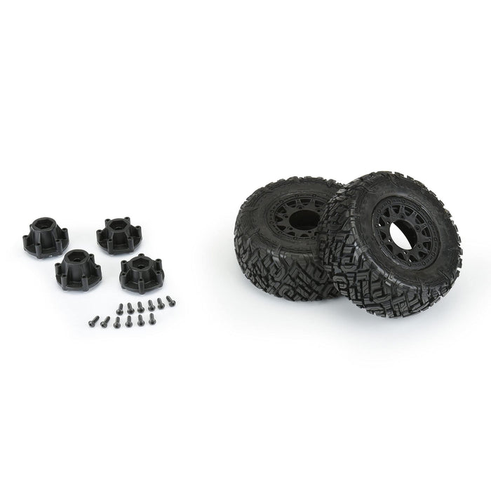 Pro-Line Racing Icon SC 2.2/3.0 M2 Tires MTD Black Whls SC F/R PRO1018210