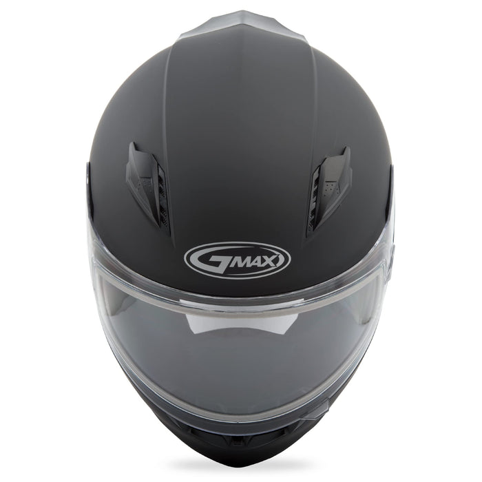 Gmax Ff-49S Full-Face Dual Lens Shield Snow Helmet (Matte Black, Medium) G2490075