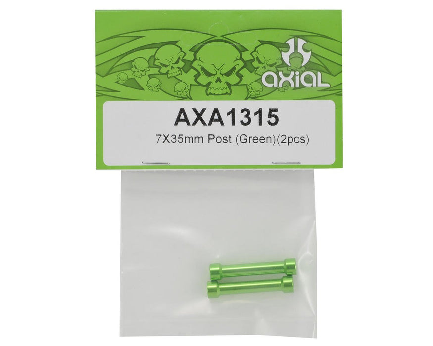 Axial AXA1315 Post 7x35mm Green 2 AXIC1315 Electric Car/Truck Option Parts