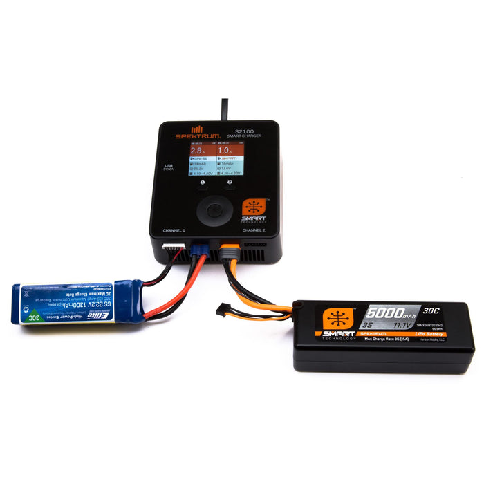 Spektrum 7.4V 5000Mah 2S 30C Smart Hardcase Lipo Battery: Ic5, Spmx50002S30H5 SPMX50002S30H5