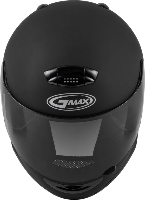 Gmax Gm-38 Full-Face Street Helmet (Matte Black, X-Large) G138077