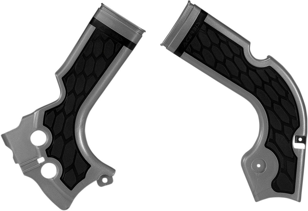 Acerbis X-Grip Frame Guard (Silver/Black) For 13-16 Honda Crf450R, , Osfa 2374241015