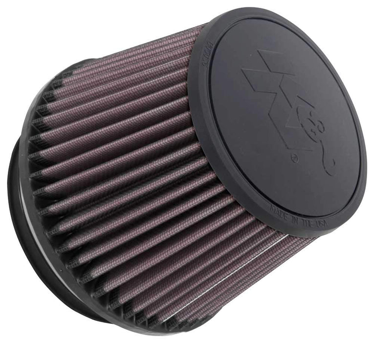 K&N Universal Clamp-On Air Intake Filter: High Performance, Premium Washable, Replacement Filter: Flange Diameter: 4.5 In, Filter Height: 4.5 In, Flange Length: 0.625 In, Shape: Round Tapered, Ru-1005 RU-1005