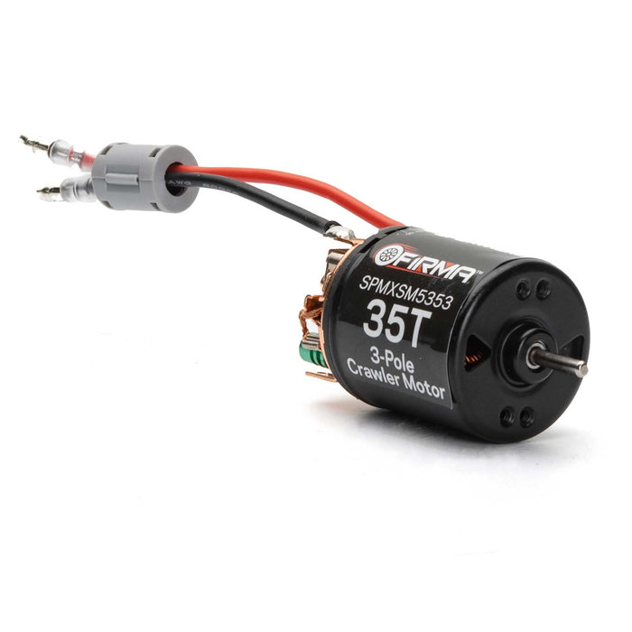 Spektrum SMART Firma 35T Rebuildable 3 Pole Brushed Crawler Motor SPMXSM5353 Electric Motors & Accessories