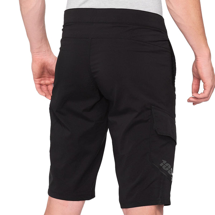 100% Ridecamp Men'S Mtb Cycling Short Black 30 42401-001-30