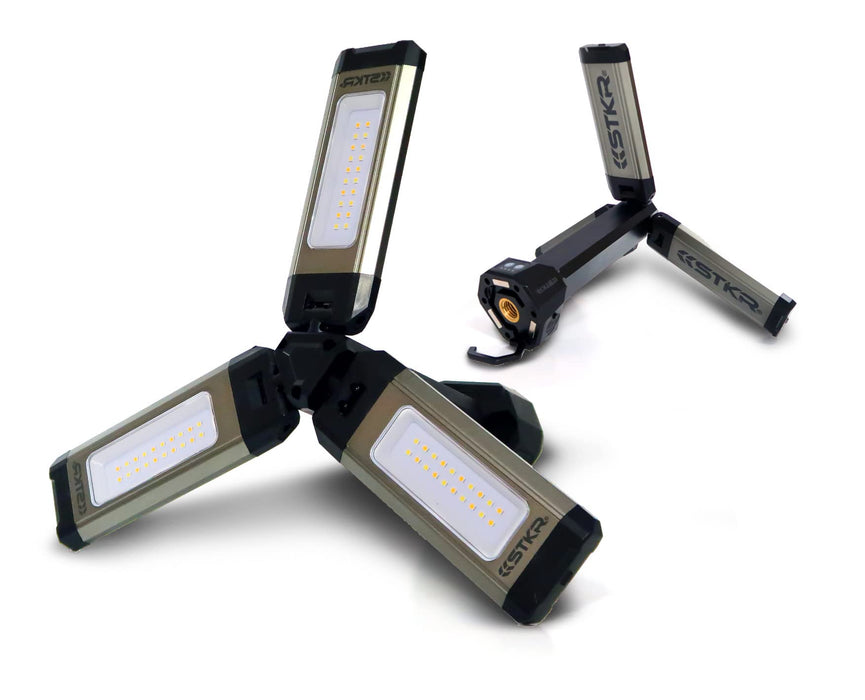 Stkr Concepts Tri-Mobile With Tripod 2000 Lumen Area Work Light, Black, 12681