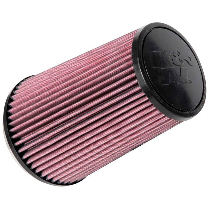 K&N Universal Clamp-On Air Intake Filter: High Performance, Premium, Replacement Air Filter: Flange Diameter: 4.5 In, Filter Height: 8.375 In, Flange Length: 0.625 In, Shape: Round Tapered, Ru-1008 RU-1008