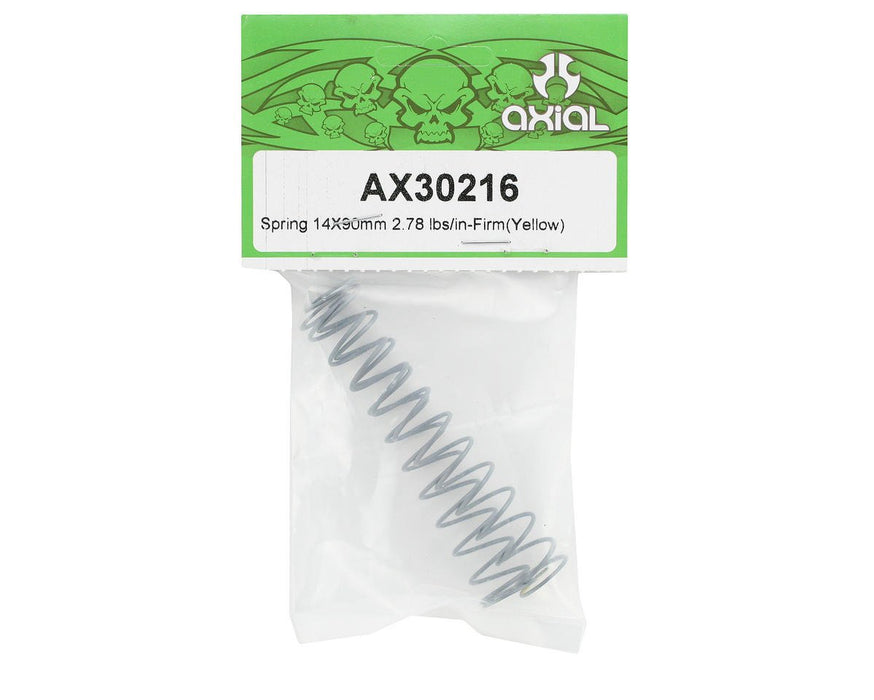 Axial AX30216 Spring 14x90mm 2.78lbs/in Ylw Scorpion AXIC0216 Electric Car/Truck Option Parts