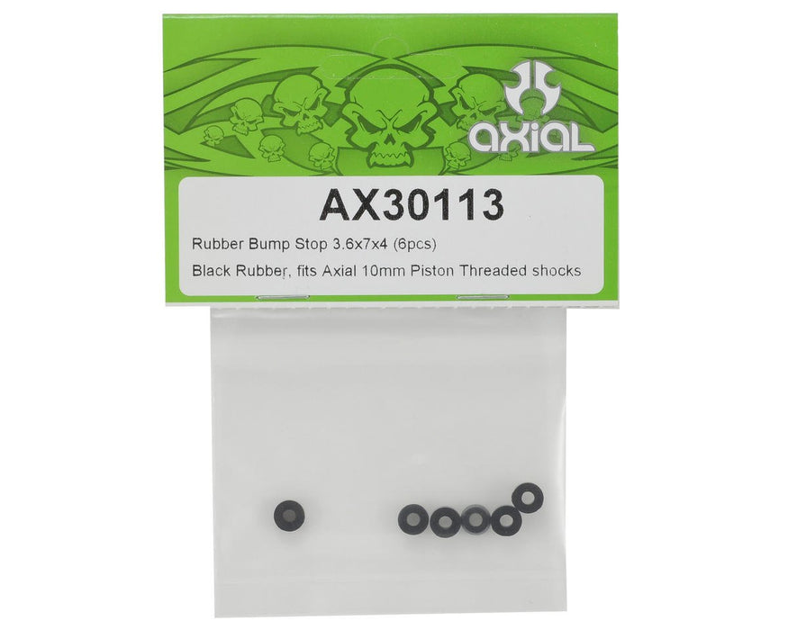 Axial AX30113 Rubber Bump Stop 3.6x7x4 6 AXIC0113 Electric Car/Truck Option Parts