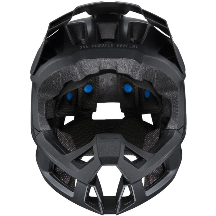 100% Trajecta Helmet W Fidlock Black Lg 80021-001-12