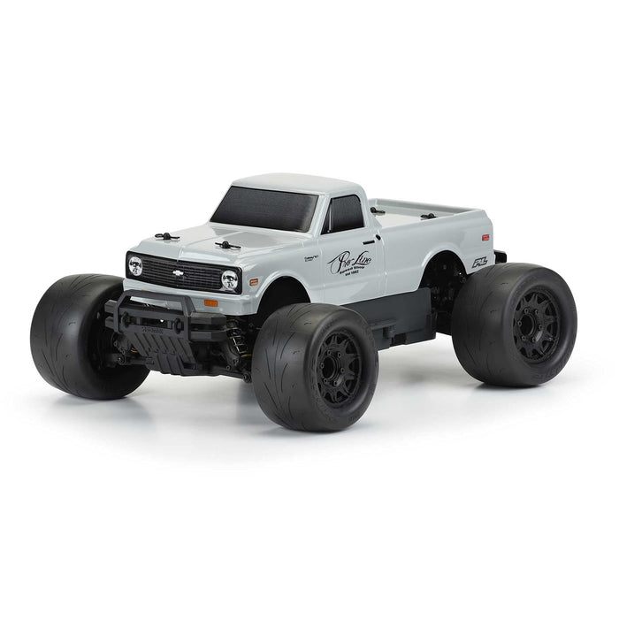 Pro-Line Racing 1972 Chevy C-10 Tough-Color Stone Gray Body PRO325114 Car/Truck Bodies wings & Decals