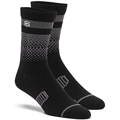 100% Advocate Performance Mtb Socks Black/Charcoal Sm/Md 24017-376-17