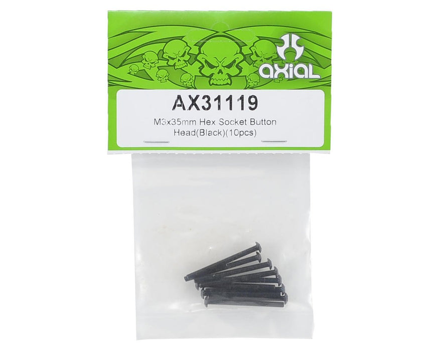 Axial AX31119 Hex Socket Button Head 3x35mm 10 AXIC1119 Elec Car/Truck Replacement Parts