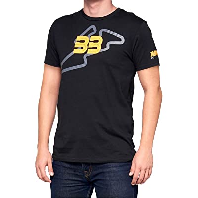 100% Men'S Bb33 Track Shirts,2X-Large,Black BB-32141-001-14
