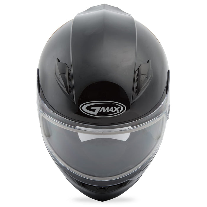Gmax Ff-49S Full-Face Dual Lens Shield Snow Helmet (Black, Large) G2490026