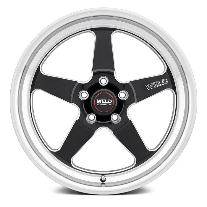 15x10 WELD Performance S155 Ventura Drag Gloss Black & Milled Wheel 5x120 (45mm)