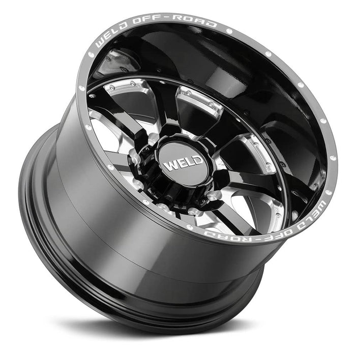 Weld Racing 20X10 Granada Wheel 8X165.1, Gloss Black W12500082475