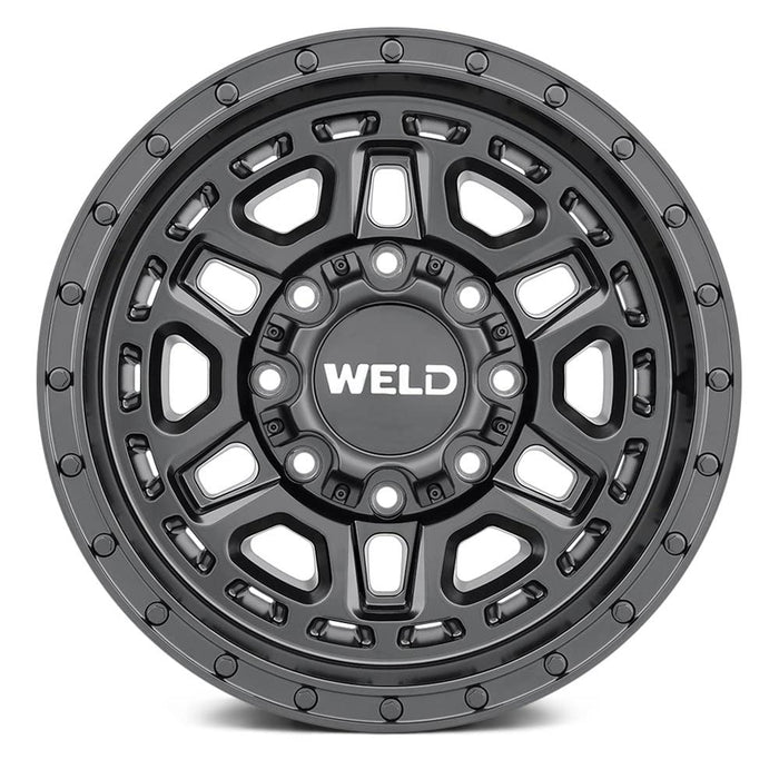 17x10 WELD Off-Road W119 Crux Satin Black Wheel 5x4.5/5x5 (-25mm)