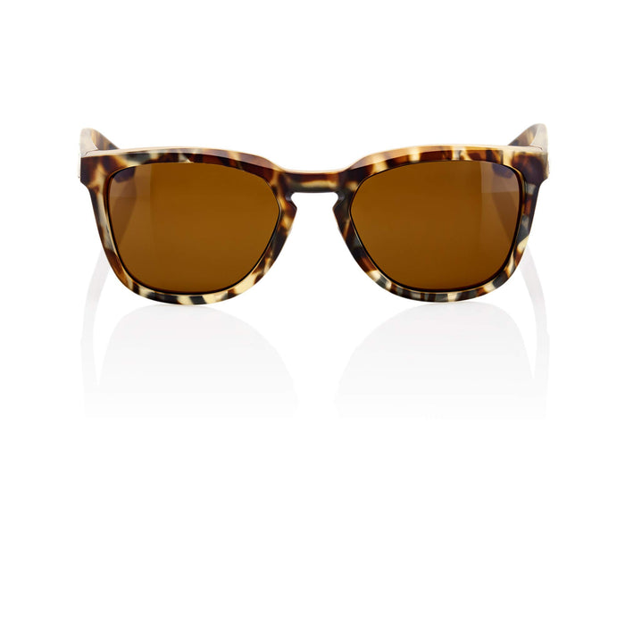 100% Hudson Performance Sunglasses Durable, Flexible And Lightweight Eyewear (Soft Tact Havana Bronze Lens) 61028-089-73