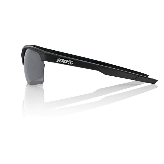 100% Sportcoupe Sport Performance Sunglasses Sport And Cycling Eyewear (Soft Tact Black Smoke) 61020-100-57