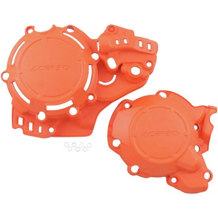 Acerbis X-Power Engine Cover Kit (16 Orange) For 19-22 Ktm 250Sx 2645515226