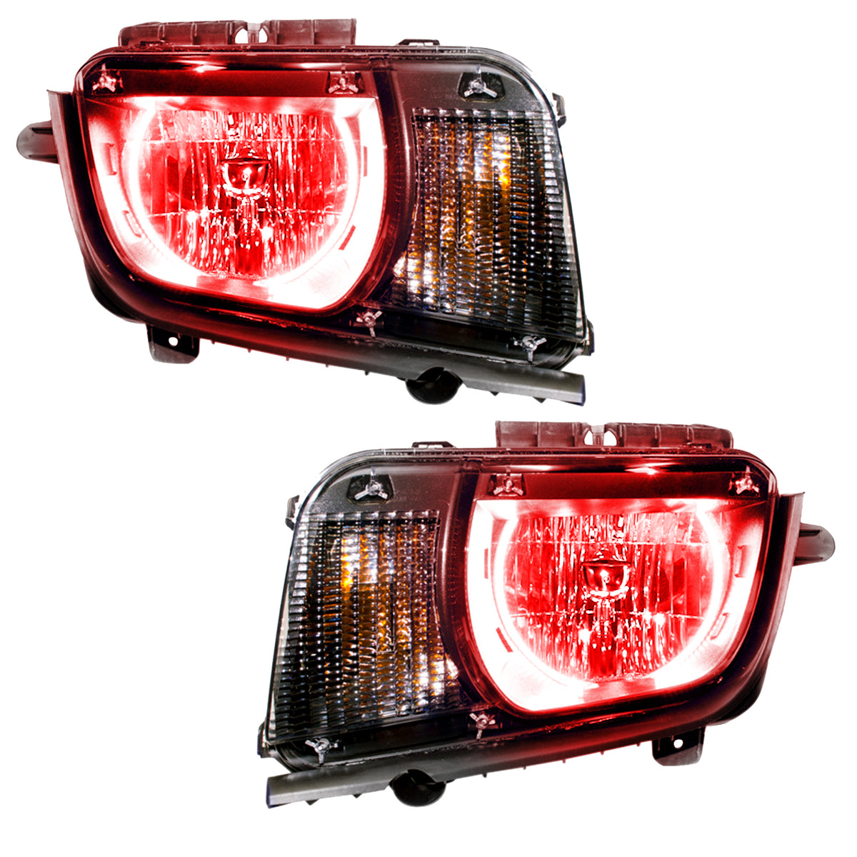 ORACLE Lighting 2010-2013 Chevrolet Camaro Pre-Assembled LED Halo Headlights (Non-RS) MPN: 7003-003