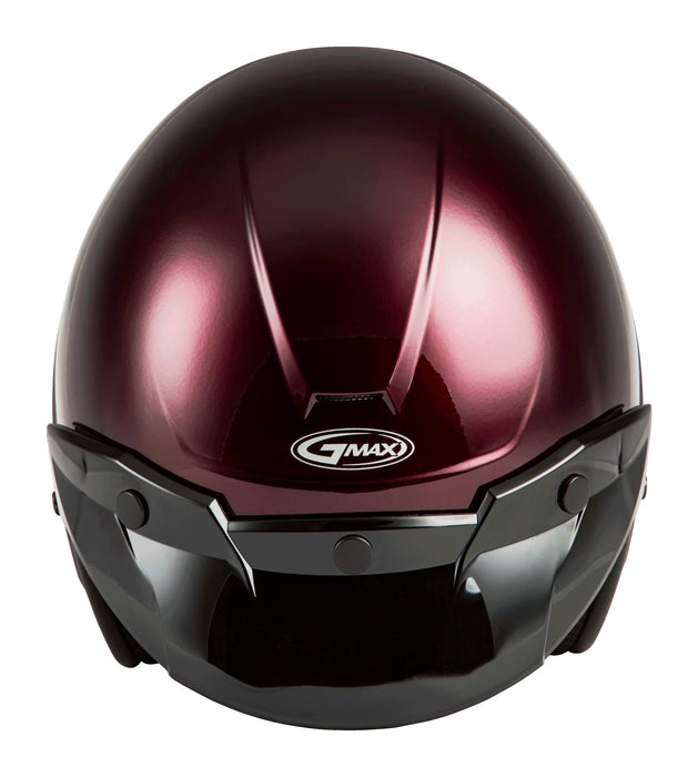 Gmax Of-2 Open-Face Helmet (Wine Red, X-Large) G1020107