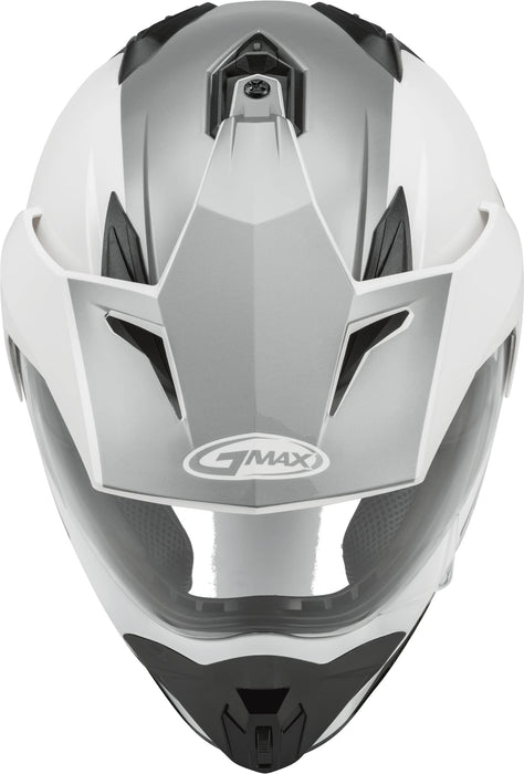 Gmax Gm-11 Dual Sport Helmet (White/Grey, X-Large) G1113247