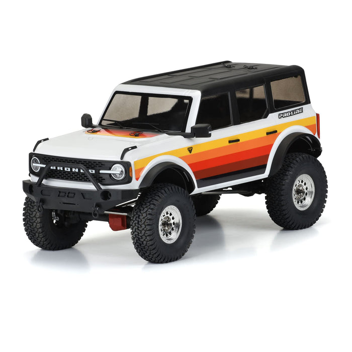 Pro-Line Racing 1/10 2021 Ford Bronco Clr Body Set 12.3 Crawlers PRO357000 Car/Truck  Bodies wings & Decals