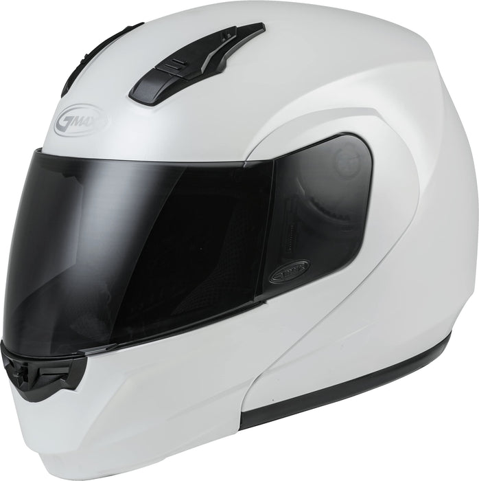 Gmax Md-04 Modualar Dual Sport Helmet (Pearl White, X-Small) G104083