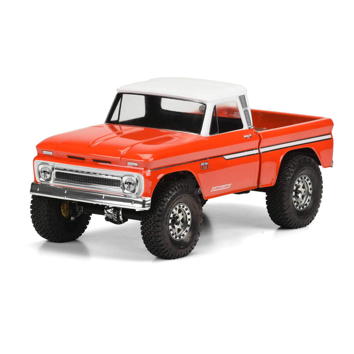 Proline 348300 1966 Chevrolet C10 Clear Body Cab and Bed SCX10 Honcho PRO348300