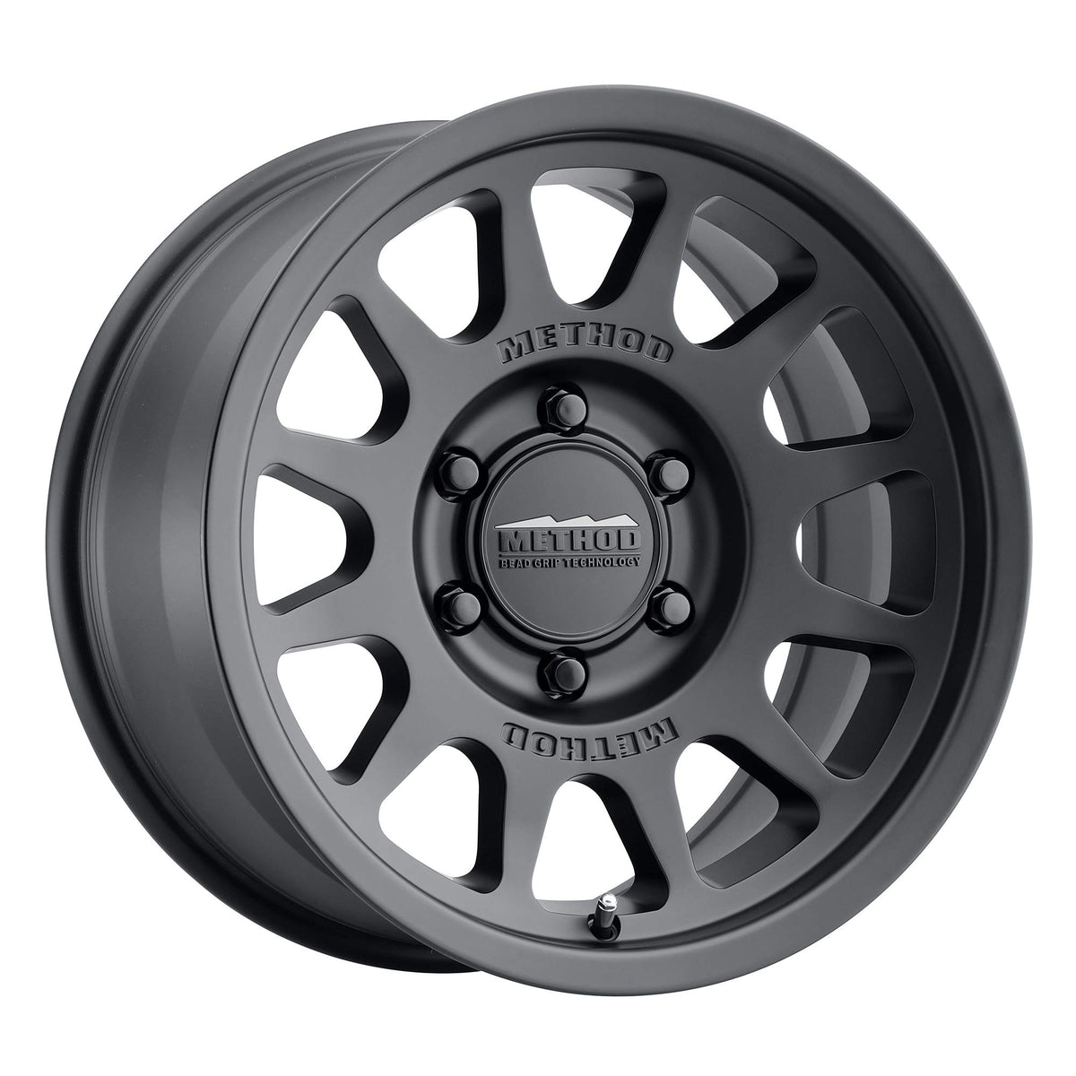 Method Wheels Method Race Wheels 703 Matte Black 17X8.5 6X120, 0Mm Offset 4.75" Backspace, Mr70378562500 MR70378562500