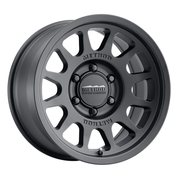 Method Wheels Method Race Wheels 703 Matte Black 17X8.5 6X120, 0Mm Offset 4.75" Backspace, Mr70378562500 MR70378562500