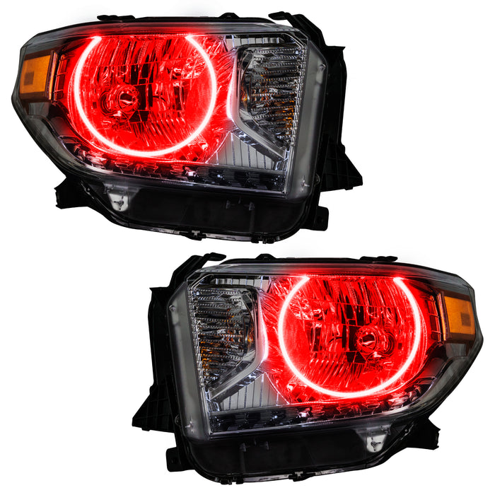 ORACLE Lighting 2014-2017 Toyota Tundra Pre-Assembled LED Halo Headlights - MPN: 7158-003