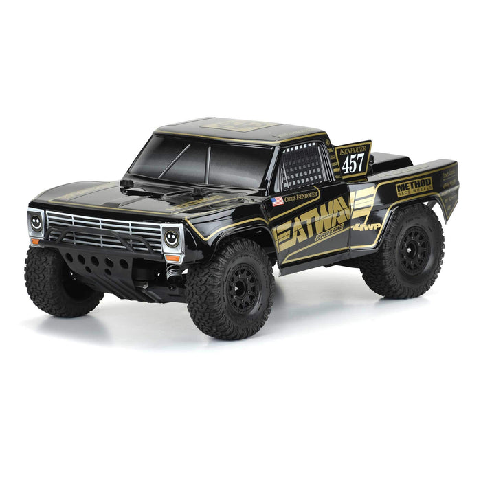 Pro-Line Racing Pre-Cut 1967 Ford F-100 Black Body for SC PRO355118 Car/Truck  Bodies wings & Decals