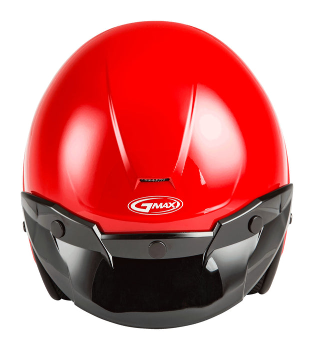 Gmax Of-2 Open-Face Helmet (Red, Youth Medium) G1020371