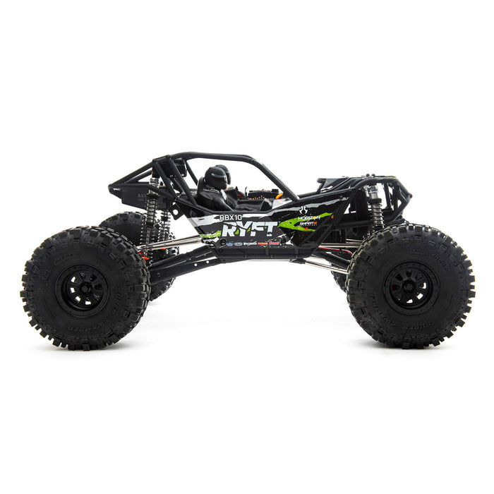 Axial RC Truck 1/10 RBX10 Ryft 4 Wheel Drive Brushless Rock Bouncer RTR Battery and Charger Not Included Black AXI03005T2 Trucks Electric RTR 1/10 Off-Road