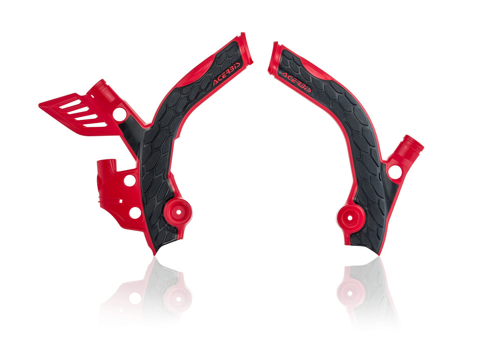 Acerbis X-Grip Frame Guard (Red/Black) For 13-19 Beta 250Rr2Stroke 2686561018