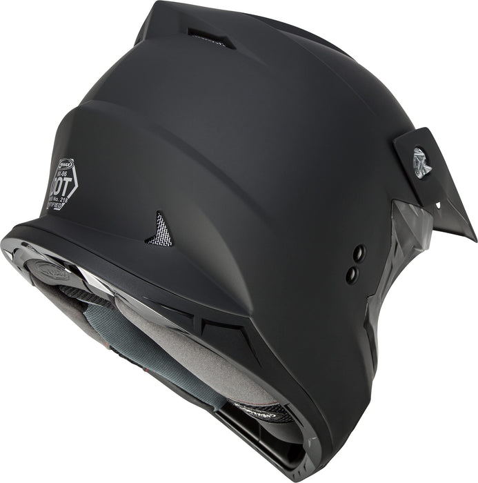 Gmax Mx-86 Off-Road Motocross Helmet (Matte Black, 3X-Large) G3860079