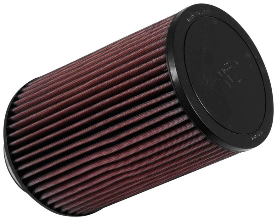 K&N Universal Clamp-On Air Intake Filter: High Performance, Premium, Washable, Replacement Filter: Flange Diameter: 4 In, Filter Height: 9.5 In, Flange Length: 1.75 In, Shape: Round Tapered, Ru-5045 RU-5045