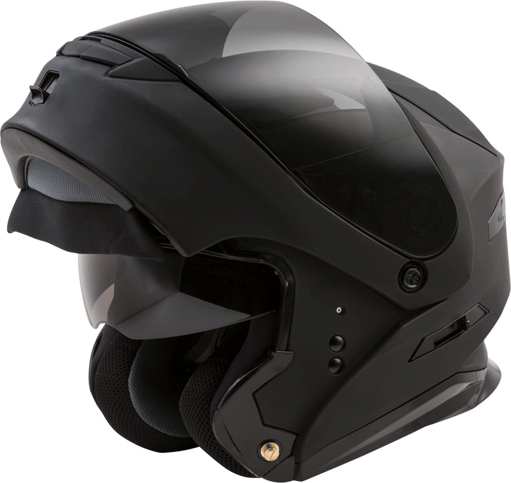 Gmax Md-01 Dual Sport Modular Helmet (Matte Black, Large) G1010076