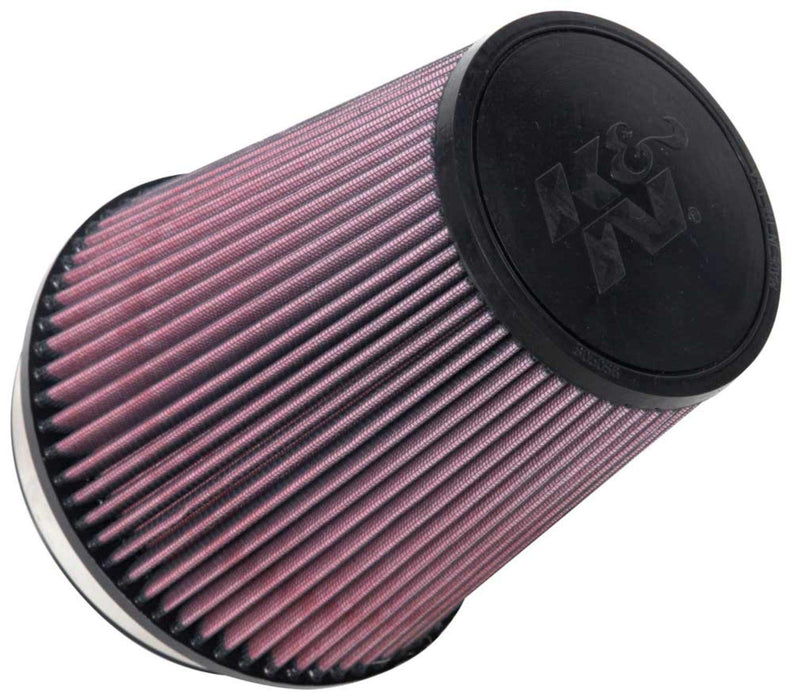 K&N Universal Clamp-On Air Intake Filter: High Performance, Premium, Washable, Replacement Air Filter: Flange Diameter: 6 In, Filter Height: 8 In, Flange Length: 1 In, Shape: Round Tapered, Ru-1020 RU-1020