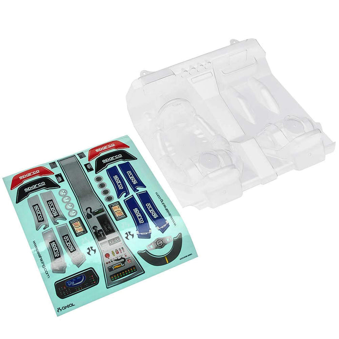 Axial AX31038 Y-480 Front Interior Set .040 ClearYeti XL AXIC0049 Car/Truck Bodies wings & Decals