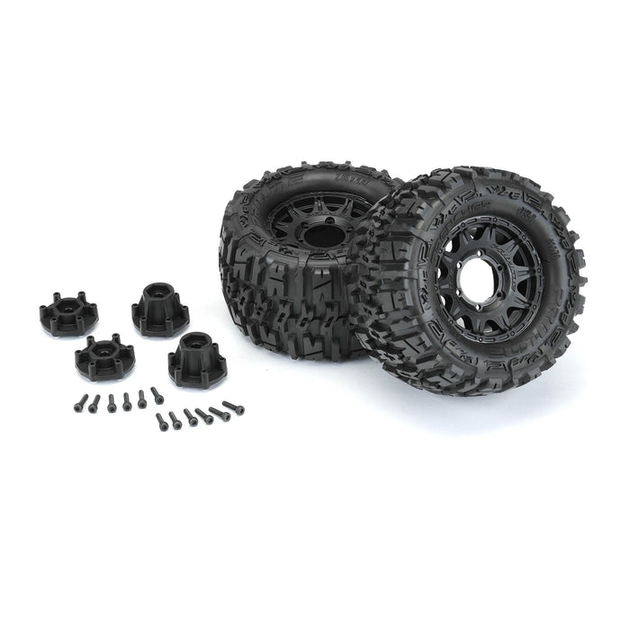 Pro-Line Racing Trencher 2.8 MTD Raid Black 6x30 F/R PRO117010